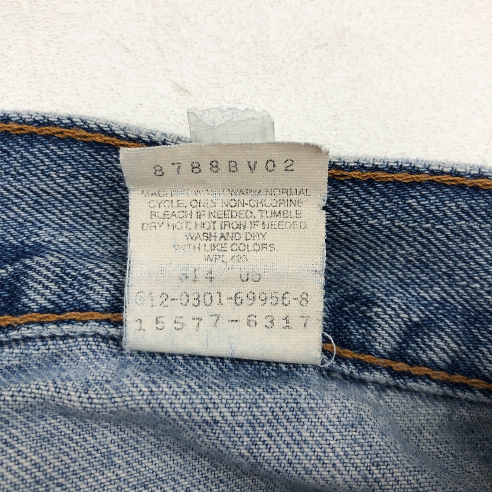 Levi's 577 Denim Cutoff Jean Shorts Vintage - Picture 9 of 9